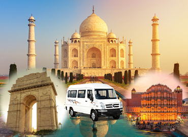 Golden Triangle Tour By Tempo Traveller